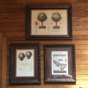 Vintage 3 piece Bombay private collection pic set
